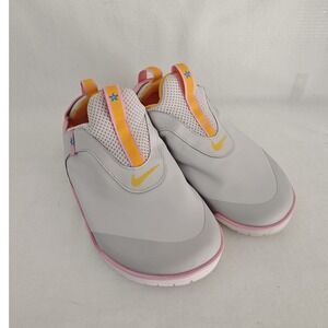 Nike Air Zoom Pulse Slip On Slide Shoe Sneaker Gray Pink CT1629-002 M 5.5 W 7.5